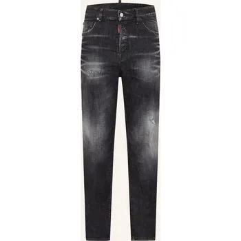 Pánské džíny dsquared2 Pánské Džíny 642 Regular Fit, 900 black, 34