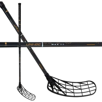 Florbalová hůl UNIHOC UNILITE MAX TI 29 black/gold SLIM 92cm L-25