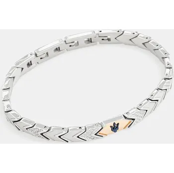 Náramek Náramek Maserati ICONIC pánský, JM225AVD90 stříbrná SLV, vel. ONE SIZE