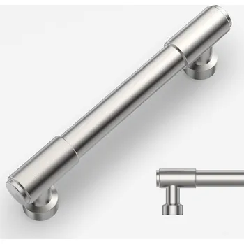 Systém vstřikování Amerdeco 10 kusů nábytkových úchytek z kartáčovaného niklu, úchytky pro skříňky, kuchyňské úchytky,