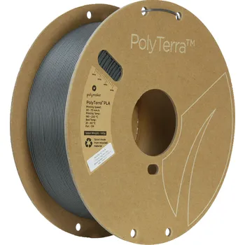 Filament Polymaker PolyTerra PLA - Ash Grey 1 kg