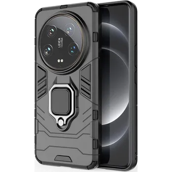 Pouzdro na mobilní telefon Kryt na mobil Lenuo Armor obal pro Xiaomi 14 Ultra černá