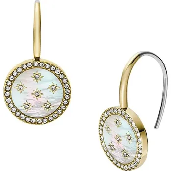 Náušnice Náušnice Fossil JF04867710 zlatá GLD, vel. ONE SIZE