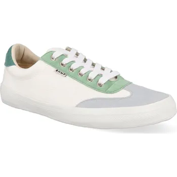 Dámská obuv Barefoot dámské plátěnky Bohempia - Felix Matcha bílé/zelené Velikost: 40