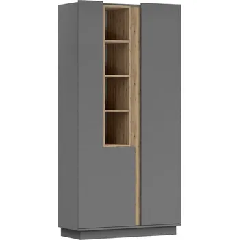 Knihovna Vysoký regál 08 - GREY II