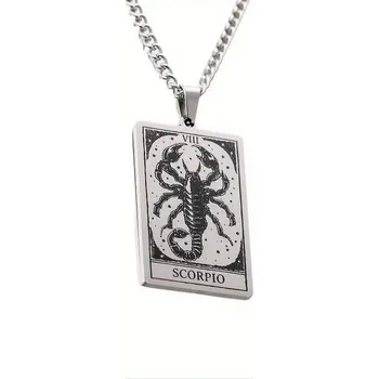 Řetízek Řetízek znamení - štír - ocel (4)