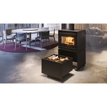 Krbová kamna Kamnový krb Edilkamin BENCH 54 modul C šuplík