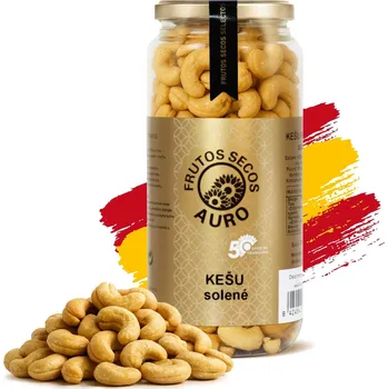Auro Frutos Secos Kešu ořechy Pražené solené (400g)
