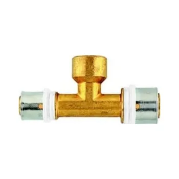 Fitinka Herz T-kus lisovací PIPEFIX 18x1/2" vni topení P721841