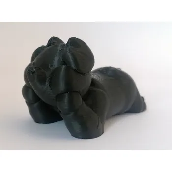 Filament Vzorek FIBER3D PLA filament 1,75 mm 10 m pro 3D pero, Barva Černá