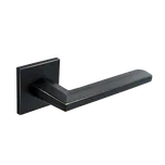 Kuchinox Klika LIBIA hranatá rozeta - černá zlatá - (komplet 2 ks)