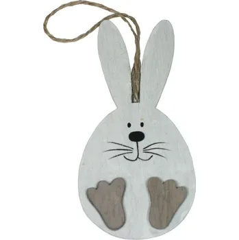 Velikonoční dekorace Dekorace závěsná zajíc 4000112