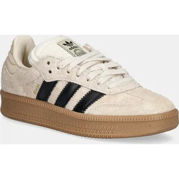 Dámské tenisky Semišové tenisky adidas Originals Samba XLG béžová barva, JS3828 80X, EUR 39 1/3