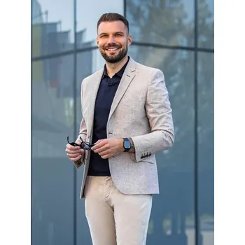 Pánské sako FERATT Sako MALTA hnědá Velikost: 182/50