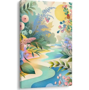 Obraz Dovido Obraz květinová krajina