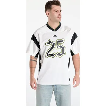 cyklistický dres Dres adidas Football Jersey Cloud White/ Black XL