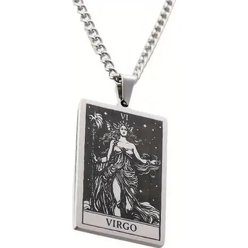 Řetízek Řetízek znamení - panna - ocel (4)