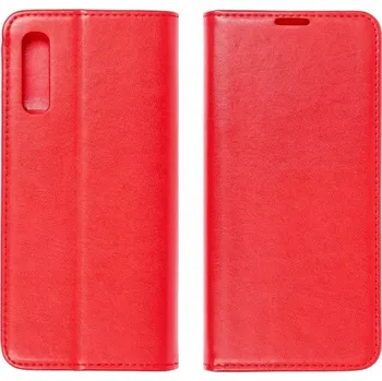 Pouzdro na mobilní telefon Pouzdro Magnet Book Flexi Samsung Galaxy A21s Červené