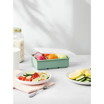 Dóza na potraviny Sinsay - Nádoba na potraviny s víkem - zelená - 007GK-07X - 007GK-07X-ONE