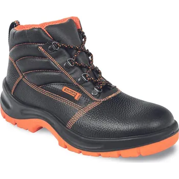 Pracovní obuv Cerva Obuv Panda ALFA NEOS S1P SRC kotník černá/oranžová - 44 AKCE