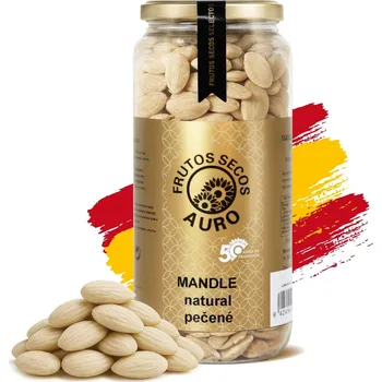 Auro Frutos Secos Mandle Valencia natural, pečené (420g)