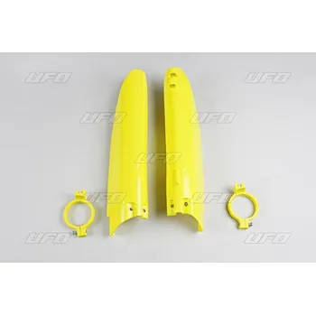 Tlumič řízení UFO kryty předních tlumičů SUZUKI RM 125 99-03 barva žlutá (UFO kryty předních tlumičů SUZUKI RM 125 99-03 barva žlutá)