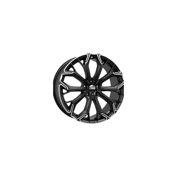 Auto-moto CMS C37 Skoda 8,5x20 5x114,3 ET45.00 černá mátná + leštění