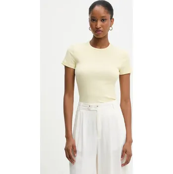 Tričko Answear.LAB sng.153.tos žlutá 10X, vel. M