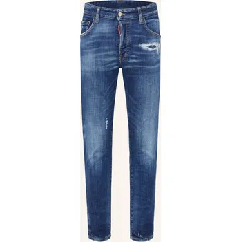 Pánské džíny dsquared2 Pánské Džíny Skater Slim Fit, 470 navy blue, 38