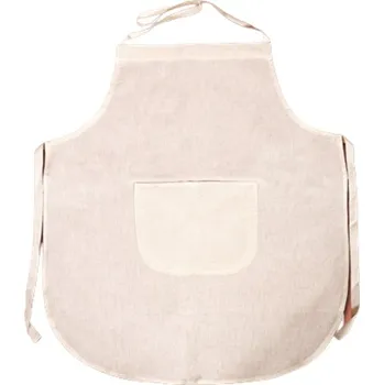 Kuchyňská zástěra Malá bavlněná zástěra s kapsou - 44 x 52 cm