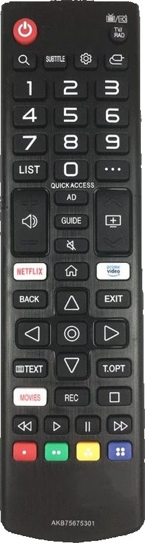 Dálkový ovladač AKB75675301 pro LG TV
