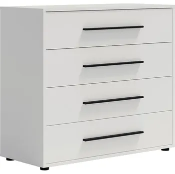 Komoda MAXIONE b | komoda K4SZ MX-03 | 98,8 cm | bílá mat