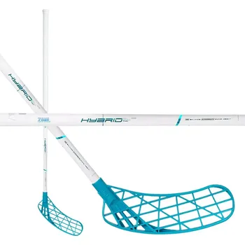Florbalová hůl Zone AIR/ONE Hybrid Superlight 29 Thin White/Blue Pravá (pravá ruka dole) 96 cm (= 107 cm)