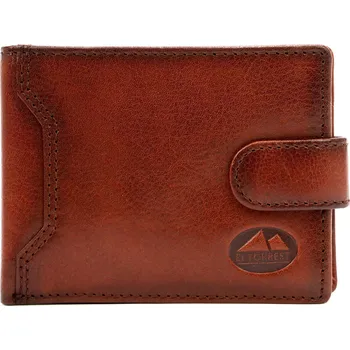 Peněženka Pánská kožená peněženka EL FORREST 916-29 hnědá