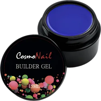 Přípravek na nehty COSMONAIL Builder Gel 044 Royal Blue, 15 ml