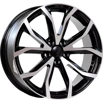 Alu kolo Alu kola AGT 19034, 19x8 5x114.3 ET35, černá + leštění