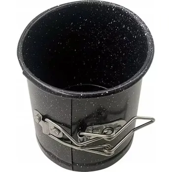 Forma na pečení MINI FORMA NA PEČENÍ KULATÁ FORMA NA DORT NA DORT MALÁ 8 CM OCELOVÁ 1 KS