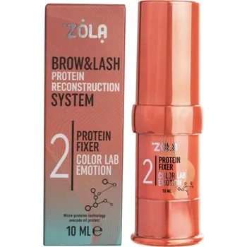 Péče o řasy a obočí ZOLA Color Lab EMOTION Přípravek pro laminaci obočí a řas Krok 2 10 ml