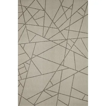 Koberec KOBEREC VENKOVNÍ NA TERASU DO OBÝVÁKU KUCHYNĚ JEANS PROUŽKOVANÝ ŠŇŮROVÝ 60x100 cm