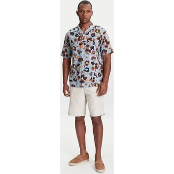 Pánská košile United Colors Of Benetton Košile 5HPWUQ05B Modrá Regular Fit L