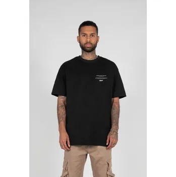 Pánské tričko HIGHER THAN HEAVEN (6) Heavy Oversize Tee - black 3XL