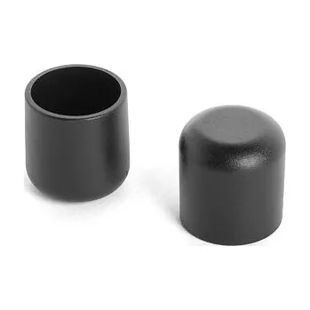 Plotový sloupek Zátka na trubku kruh.-vnější 22mm,černá varianta 1 ks