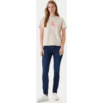 Calvin Klein Jeans T-Shirt Hero Classic LV047B865G Béžová Regular Fit XL