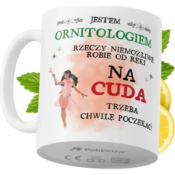 Hrnek Polidraw Hrnek Polidraw Pro ornitologa keramika 330 ml