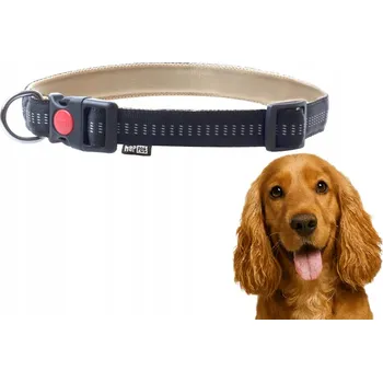 Podprsenka Obojek pro psa Soft Style Happet černý L 2.0 cm