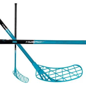 Florbalová hůl Zone AIR/ONE Hybrid Prelight 29 Thin Black/Blue Pravá (pravá ruka dole) 92 cm (= 103 cm)