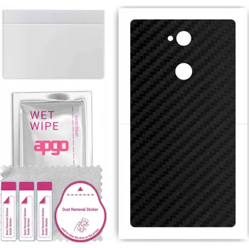Pouzdro na mobilní telefon Fólie na zadní stranu pro Sony Xperia L2 - Carbonová barva