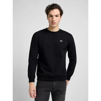 Pánská mikina Pánská mikina LEE PATCH CREW SWS BLACK 112121791 Velikost: L Tričko zdarma při nákupu nad 3000,-!