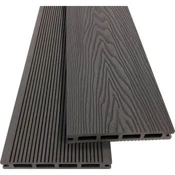 Terasové prkno WPC 3D dřevoplastové terasové prkno 400 x 14,5 x 2,1 cm