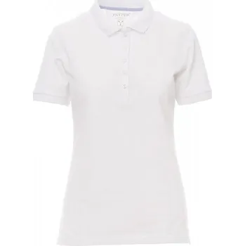 Dámská móda Payperwear Dámská polokošile Glamour s 5 knoflíky Barva: Bílá, Velikost: XL